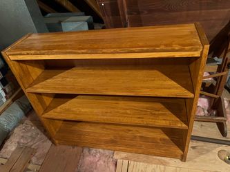 Pine maple color book case