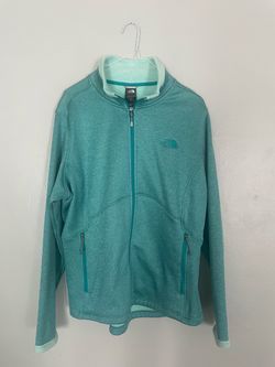 The North Face Agave Full Zip Fleece Jacket - Women's XXL Teal
