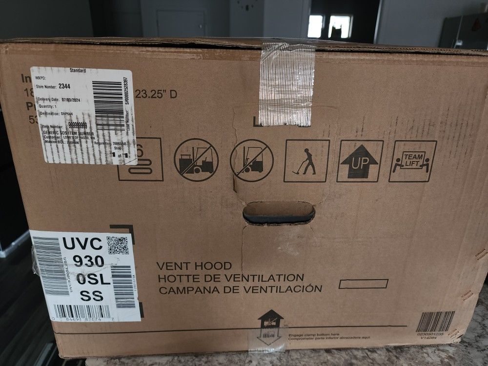 GE Over The Range Hood