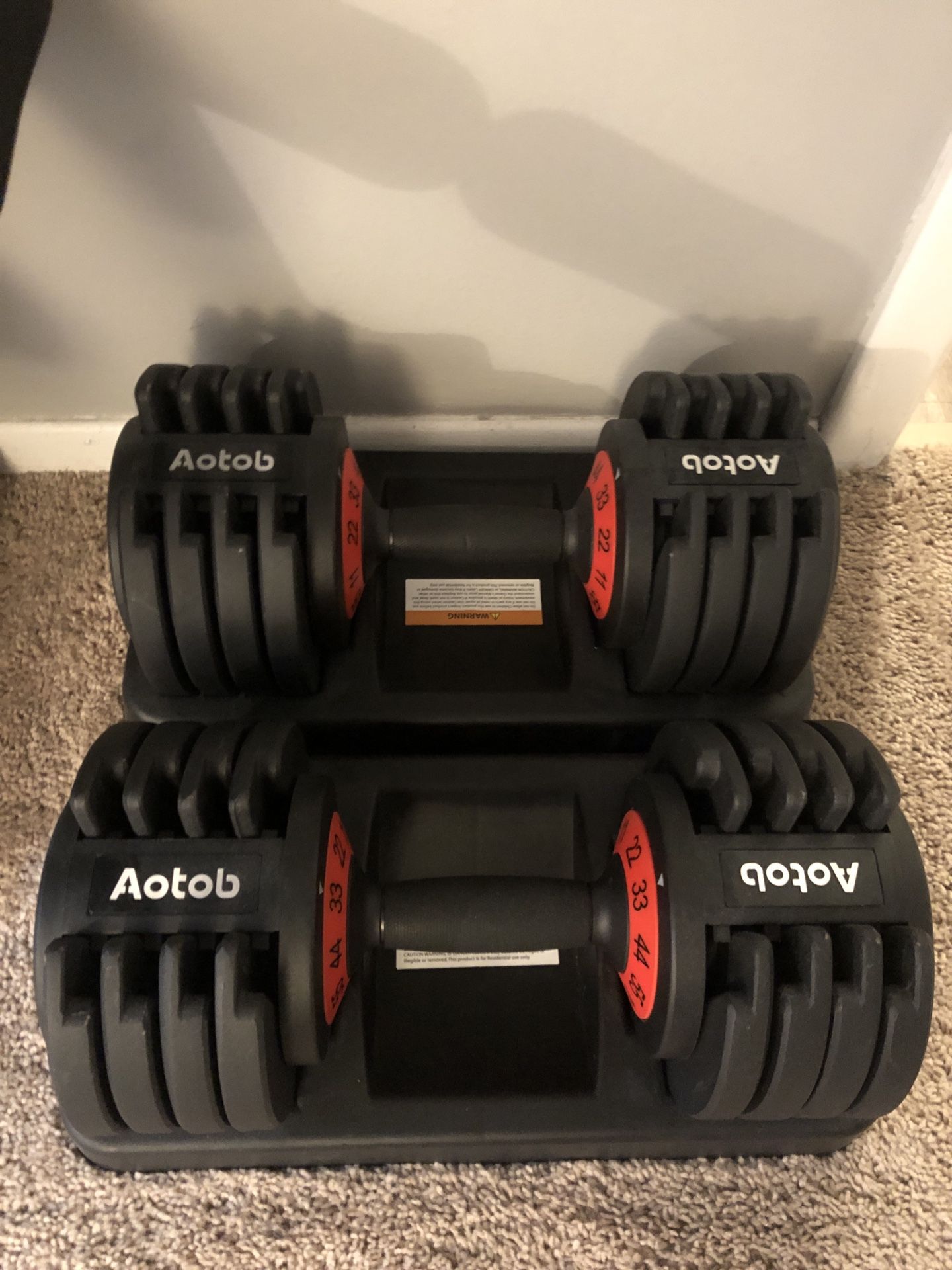 Adjustable Dumbbells 