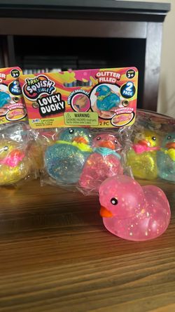 Lovey Ducky Squishy Toys 2-Pack