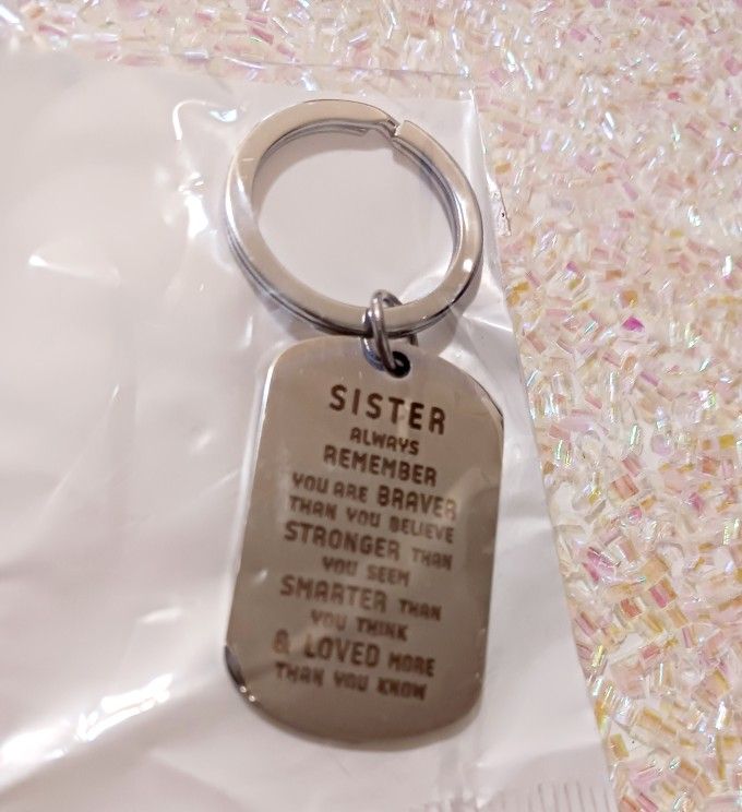 Sister Keychain 