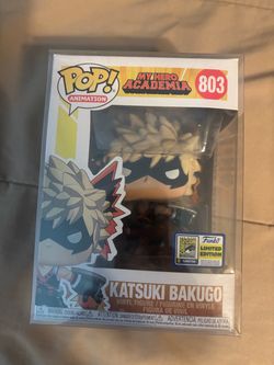 Limited edition Katsuki bakugo funko pop #803