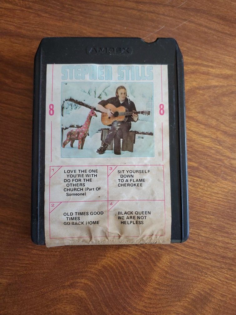 Stephen Stills 8 Track Tape
