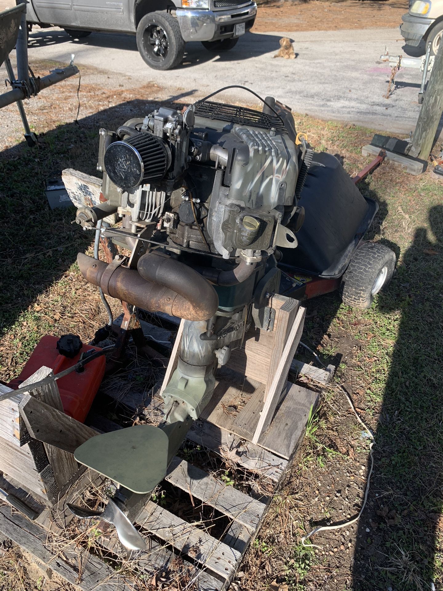 36 hp prodrive surface drive Boat Mud Motor for Sale in Spring, TX