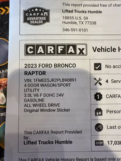 2023 Ford Bronco