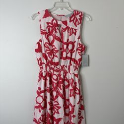 Collective Concepts Pink Floral Dress