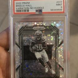 Breece Hall 2022 Rookie Prizm "Disco" Psa 9