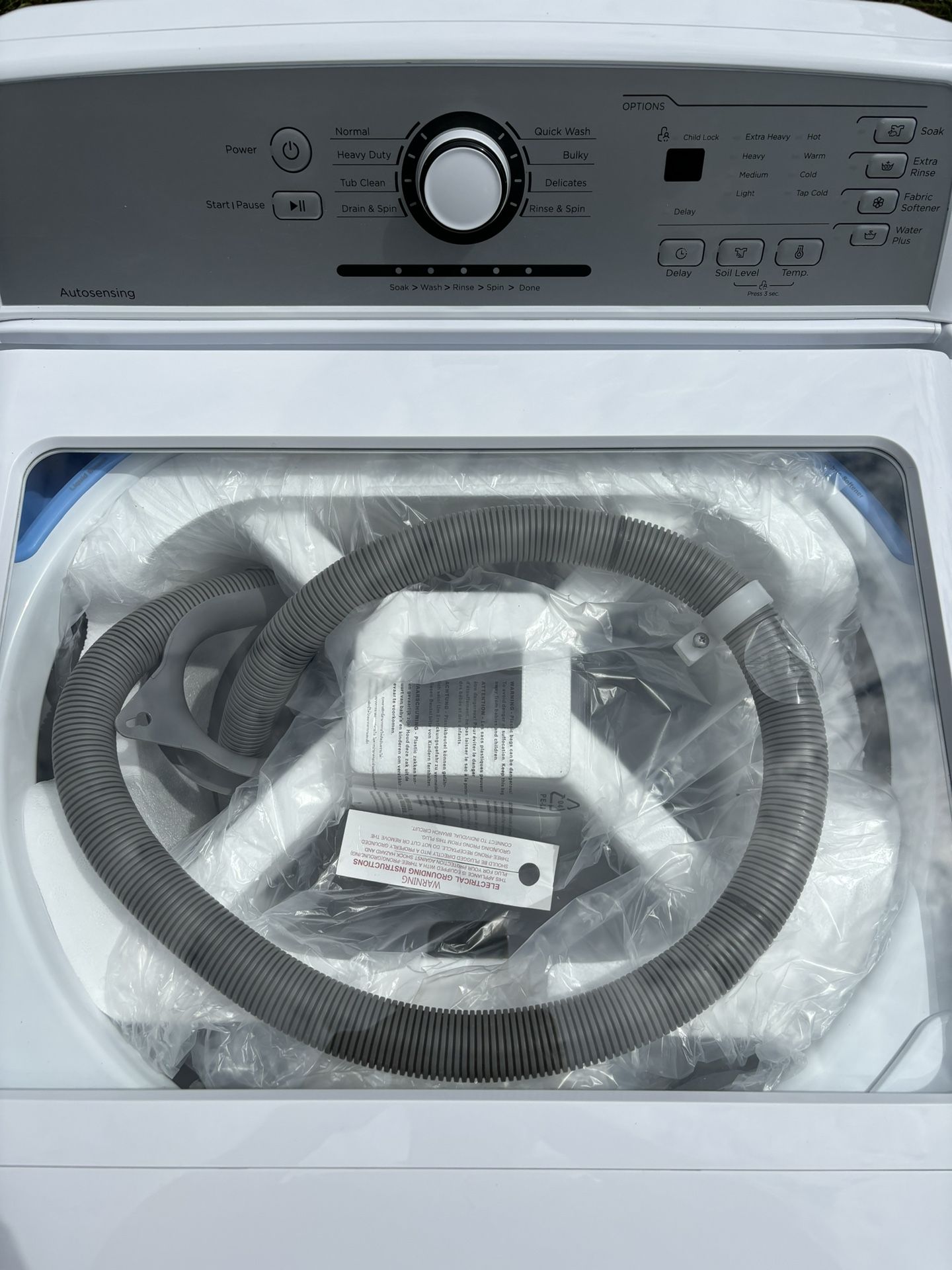 Criterion® 4.1 cu.ft. White Top-Load Washer