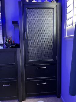 Samuel Lawrence graphite wardrobe