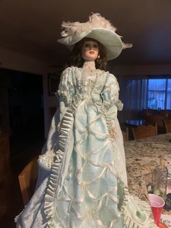 Vintage Porcelain Doll (Angela Faith)