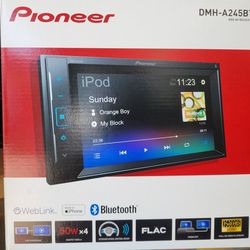 Pioneer DMH-A245BT 2-DIN Bluetooth Digital Multimedia 6.2" Touchscreen Receiver