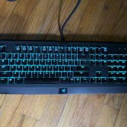 Razer Blackwidow Chroma Mechanical Keyboard (Just Cleaned it Up!)
