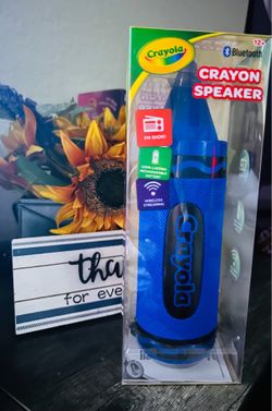 Crayola Crayon Speaker