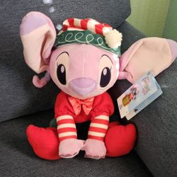 Disney Stitch Angel Stuffed Animal 