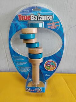 TrueBalance Coordination Game is an interactive wooden puzzle toy designed to improve focus and fine motor skills.