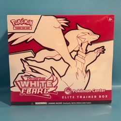 White Flare Pokemon Center ETB