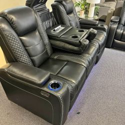 PARTY TIME POWER RECLINING SOFA