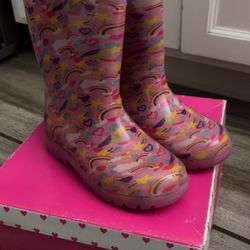 Kids Rain Boots with Lights