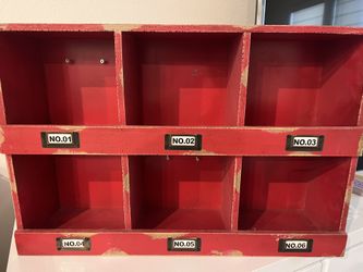 Hanging Wall Shelf Cubby Storage Home Goods