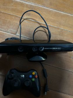 Xbox 360 kinect and controller