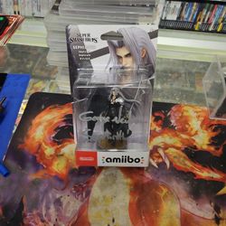 amiibo sephiroth autograph by George Newbern
