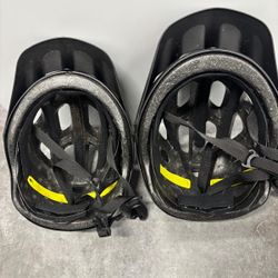 Two Mongoose Adult adjustable Bicycling Helmets. Both for $30