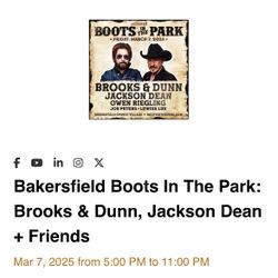 VIP TICKETS TO BROOKS & DUNN