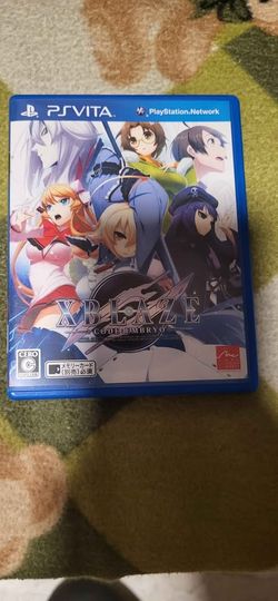 PS Vita XBLAZE CODE:EMBRYO Game JP Japanese Version