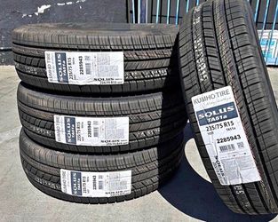235/75R15 KUMHO SOLUS TA51 4 LLANTAS NUEVAS