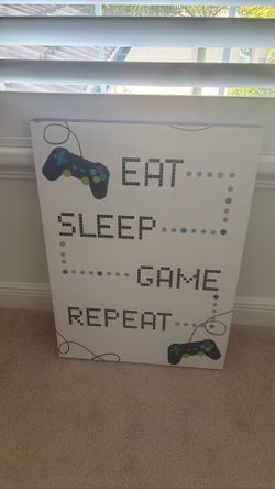 Decorative sign for those gamers