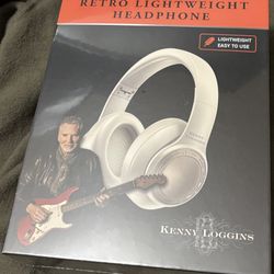 Kenny Loggins Retro Lightweight Headphones! New!