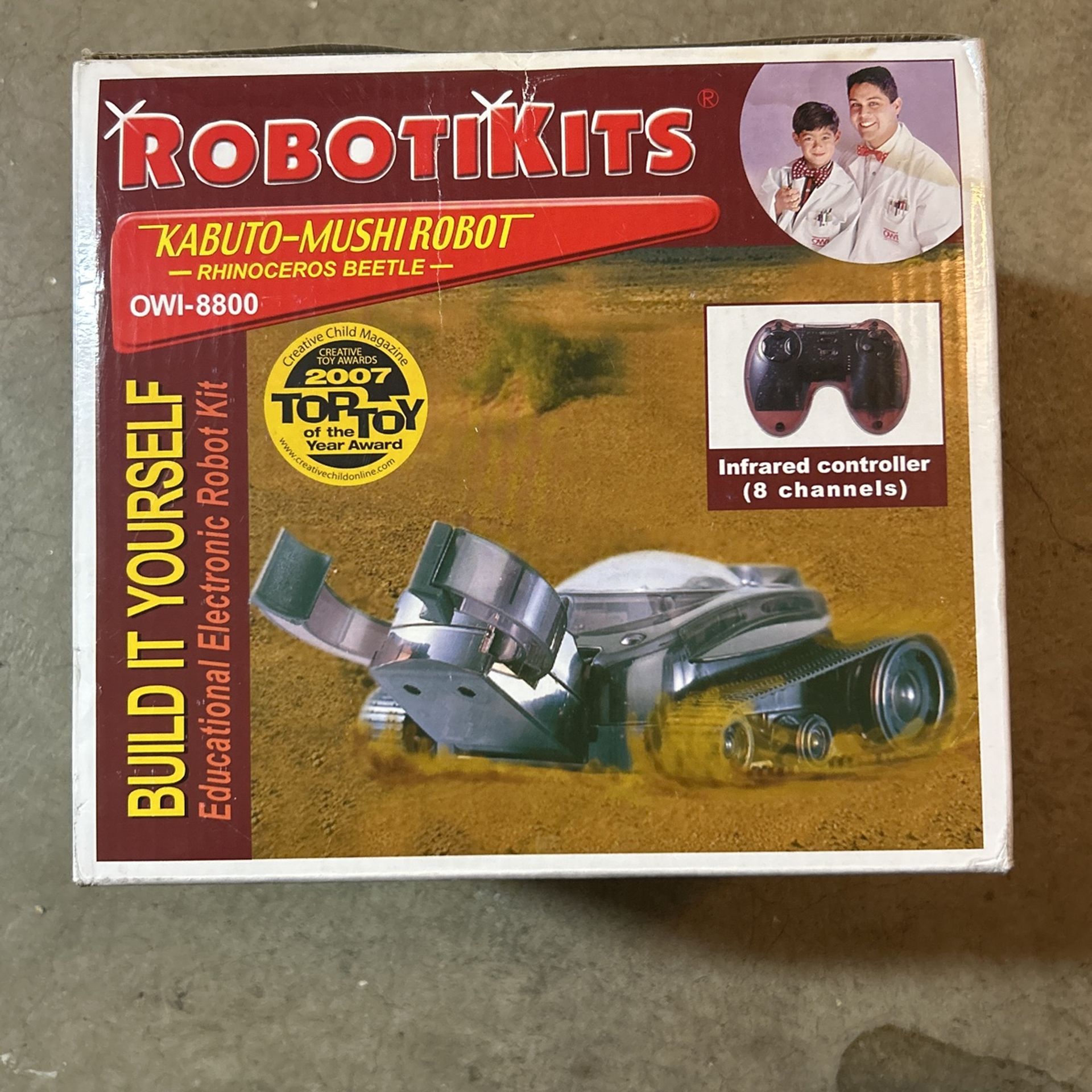 Robotikits Kabuto-Mushi Robot Rhinoceros Bettle