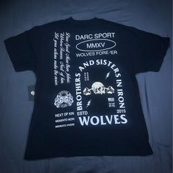 Darc Sport “Wolves Forever” Black Tee