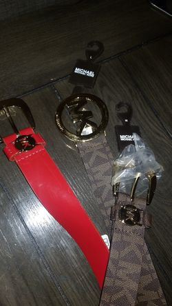 Brand New w/tags MK Authentic Belts