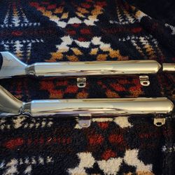 Harley/ Motorcycle Sharkfin Pipes 