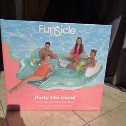 Brand New Party Island Inflatable With Cooler