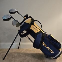 Top Flite Youth Left-handed Golf Clubs