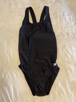 Girls Size 12 Black Speedo Swim Suit