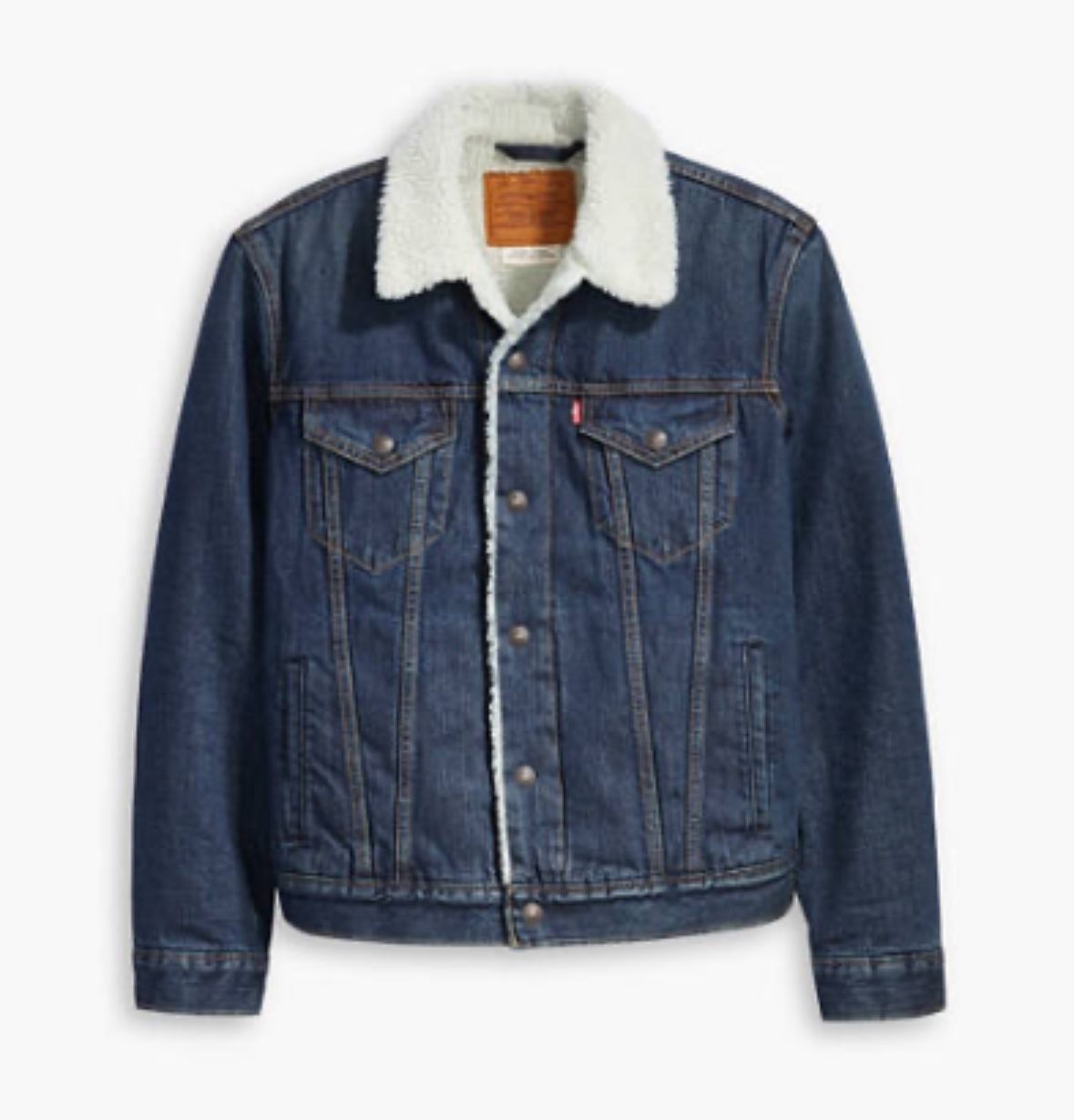 Levi’s Type III Sherpa Trucker Jacket, Mens Medium