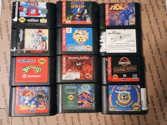 Lot of 20 Sega genesis games all tested and working