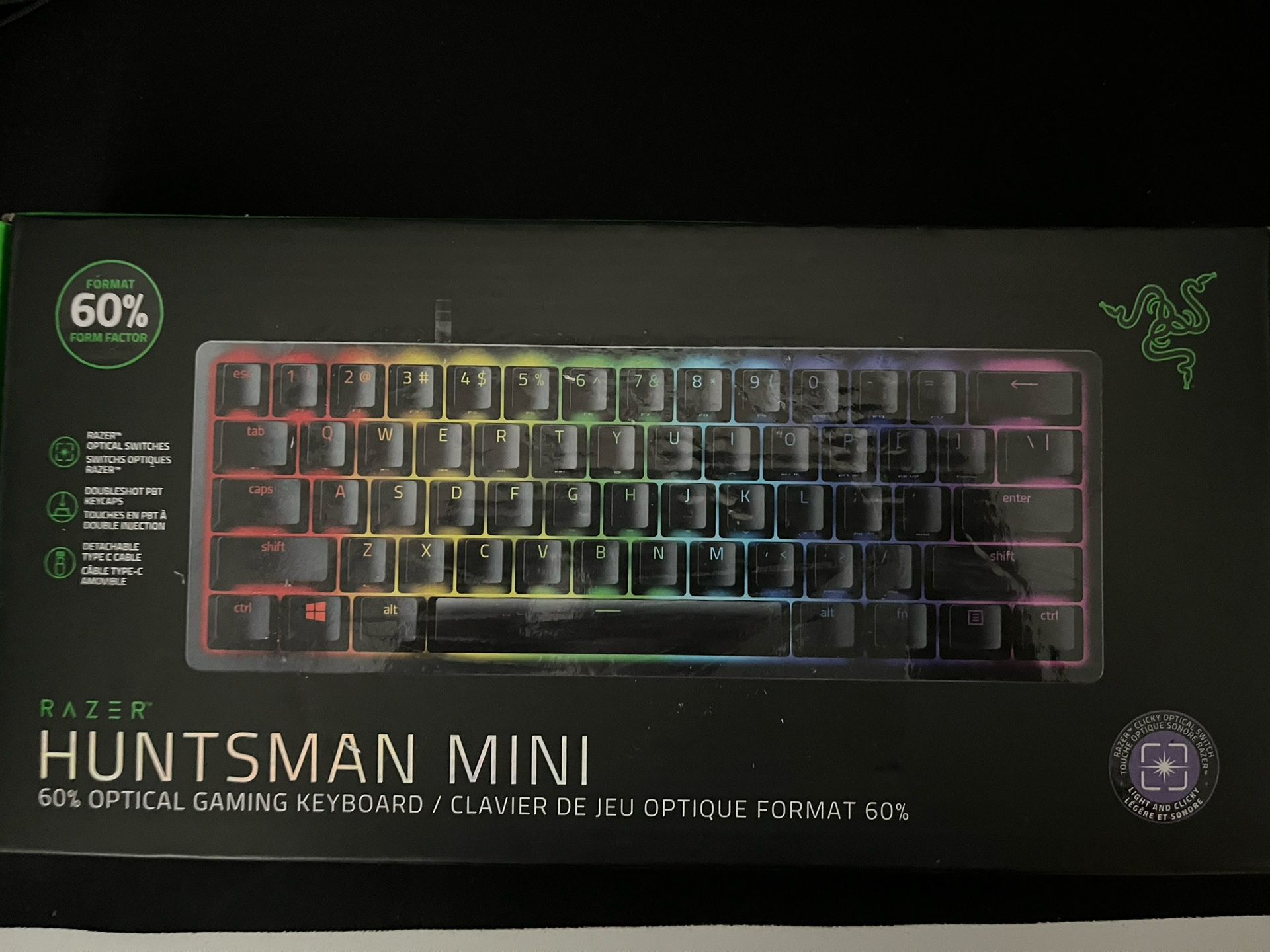 Razer Huntsman Mini 60% Gaming Keyboard
