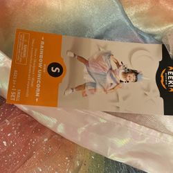 New Unicorn Costume Size 6-8