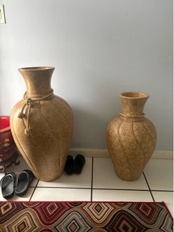 Large decorative jars