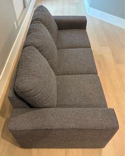 Living Spaces Fabric Sofa