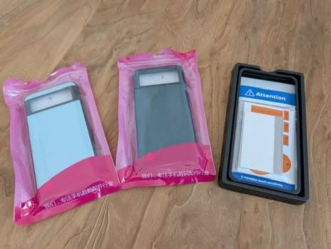 Pixel 8: Two Cases+Protection Screen