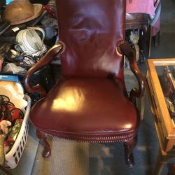 6 Leather Dinning Room Chairs All Captens