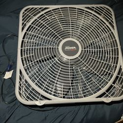 Lasko power Plus Box fan Just Used Once