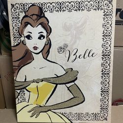 Bell Canvas Painting 20”X 16” In Good Condition $10 Firm On Price