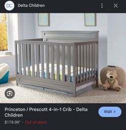 FREE CHANGING TABLE/CRIB COMBO